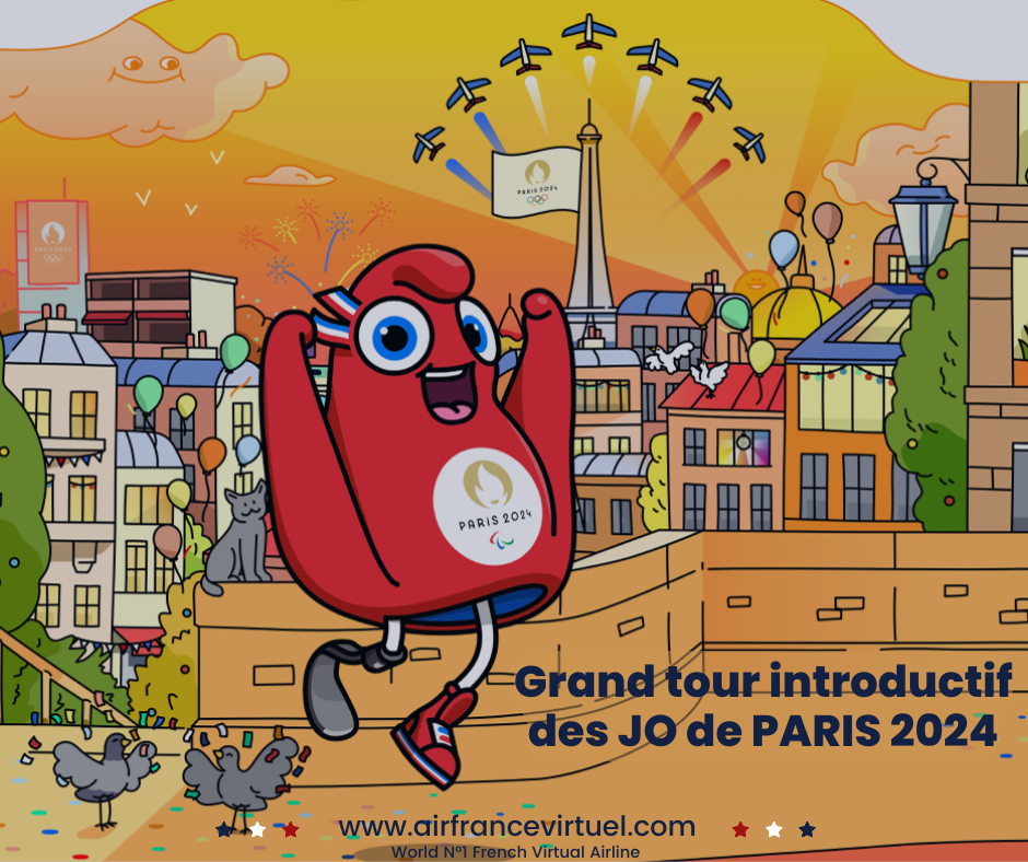 Grand tour introductif des JO de PARIS 2024