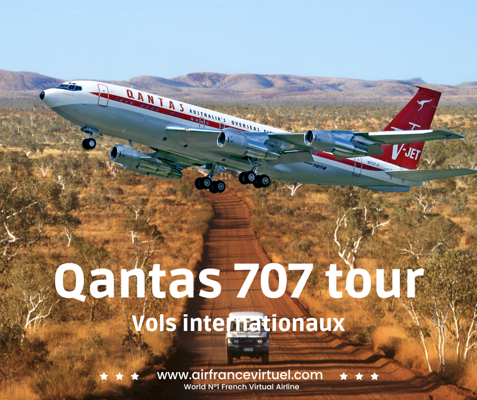 Qantas 707 tour